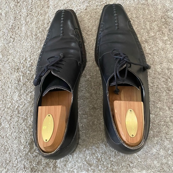 Mezlan Hendrix black lace up dress shoe size 10.5 main image 5